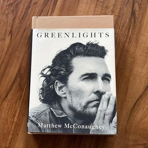 3 for $25 - Greenlights by Matthew McConaughey book (hardcover)